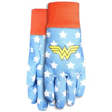 MIDWEST QUALITY GLOVES Jersey Gloves Kids 'Wonder Woman'