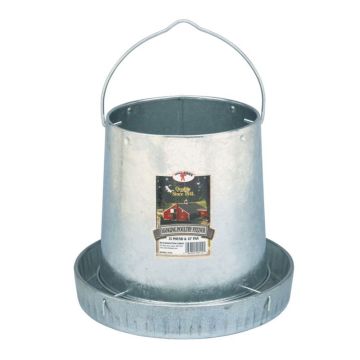 Little Giant Hanging Metal Poultry Feeder, 12 lb. Capacity