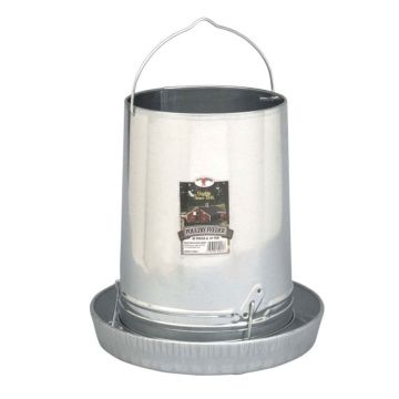 Little Giant Hanging Metal Poultry Feeder, 30 lb. Capacity