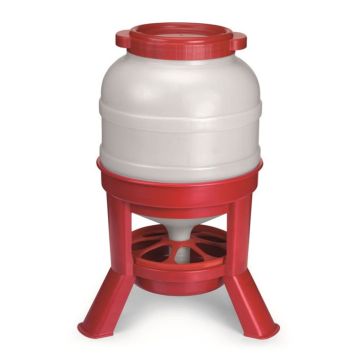 Little Giant Plastic Dome Feeder, 45 lbs. Capacity