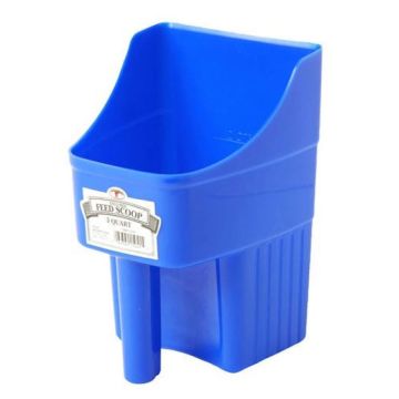 Little Giant Plastic Enclosed Feed Scoop, 3 Quart