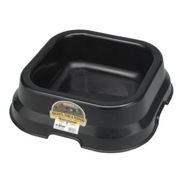 Little Giant Plastic Feed Pan, 10 Quart