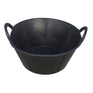 Little Giant Rubber Tub with Handles, 6.5 Gallon