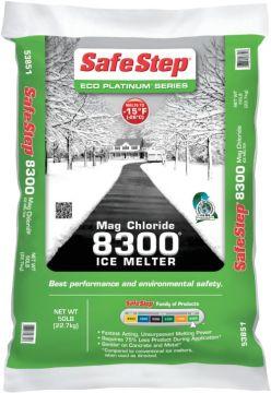 Safe Step 8300 Mag Chloride Ice Melt, 50 lbs.