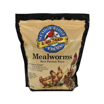 Meadow Ridge Farms® Wildbird & Poultry High Protein Treat 'Mealworms'