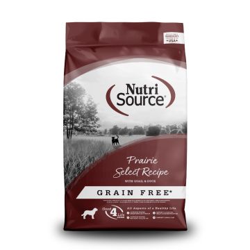 NutriSource® Prairie Select Recipe Grain Free Dry Dog Food