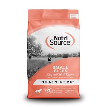NutriSource® Seafood Select Recipe Small Bites Grain Free Dry Dog Food