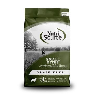 NutriSource® Woodlands Select Recipe Small Bites Grain Free Dry Dog Food