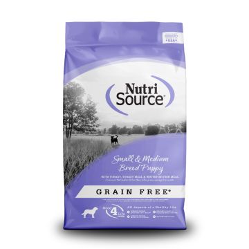 NutriSource® Small & Medium Breed Puppy Grain Free Dry Dog Food
