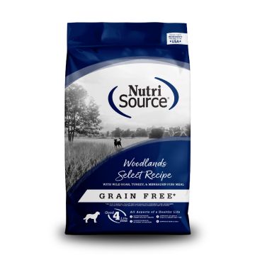 NutriSource® Woodlands Select Recipe Grain Free Dry Dog Food