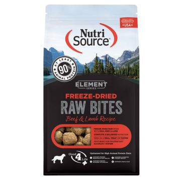 NutriSource® Freeze-Dried Bites, Beef & Lamb, 10 oz