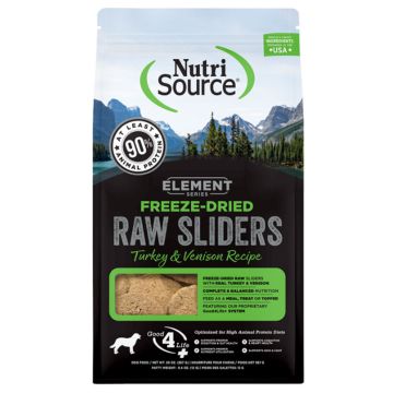 NutriSource® Freeze-Dried Silders, Turkey & Venison, 20 oz