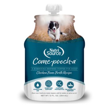 NutriSource® Chicken Broth Come-Pooch-a, 12oz pack