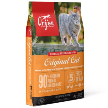 ORIJEN Dry Original Cat Food Premium, High Protein, Fresh & Raw Animal Ingredients