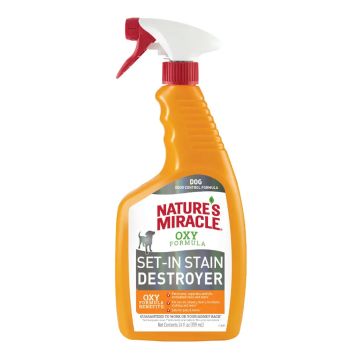 Nature's Miracle Orange Scented Set-In Stain Destroyer for Dogs Spray 32oz