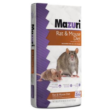 Mazuri® Rat & Mouse Diet, 25 lbs.