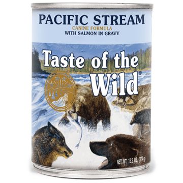 Taste of the Wild - Pacific Stream Canine Formula Grain Free Dog Food, 13.2 oz. Can