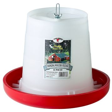 Little Giant® Deluxe Plastic Hanging Poultry Feeder 11 lb Capacity