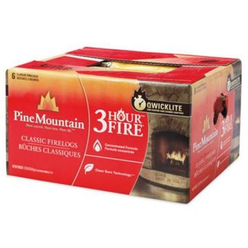 PINE MOUNTAIN Classic Fire Logs 6 pack