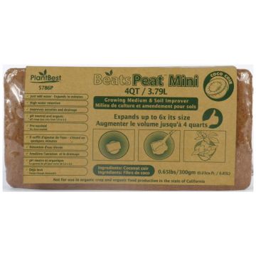 PlantBest™ BeatsPeat Mini Bricks (each brick makes 4qt) 12 bricks