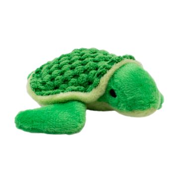 Tall Tails Baby Turtle with Squeaker Dog Toy