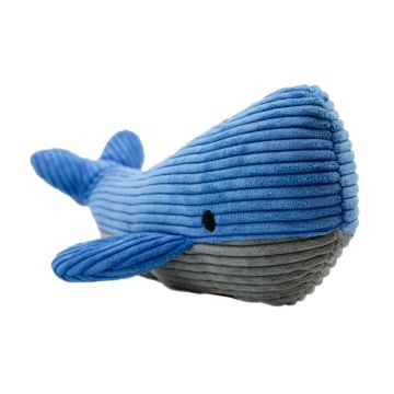 Tall Tails Whale with Squeaker Dog Toy