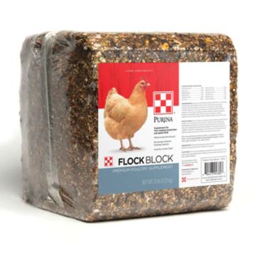 Purina Flock Block Poultry Supplement, 25 lbs.