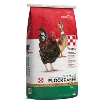 Purina Flock Raiser Pellets, 50 lbs.