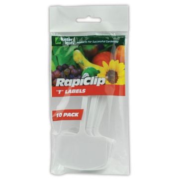 Luster Leaf RapiClip "T" Labels, 6" - 10 Pack