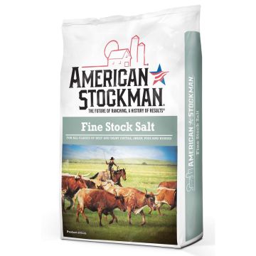 AMERICAN STOCKMAN® Fine Stock Salt Bag, 50 lbs