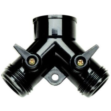 Raindrip "Y" Connector, 3/4 in. FHT X 3/4 in. MHT