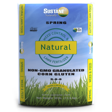 Suståne Step 1 Spring Weed and Feed Organic Fertilizers 9-0-0 30 lbs