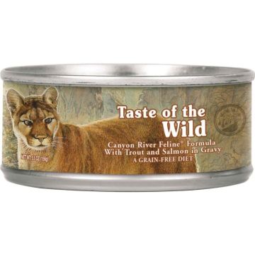 Taste of the Wild - Canyon River Feline Formula Cat Food, 5.5 oz. Can