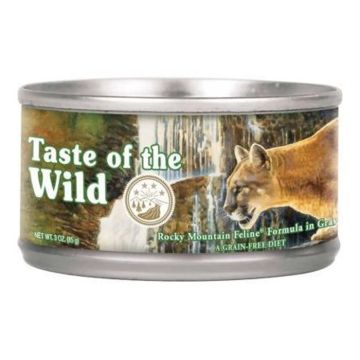 Taste of the Wild - Rocky Mountain Feline Formula Cat Food, 3 oz. Can