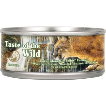 Taste of the Wild - Rocky Mountain Feline Formula Cat Food, 5.5 oz. Can