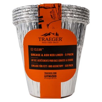 Traeger Grease & Ash Keg Liner - 5 Pack