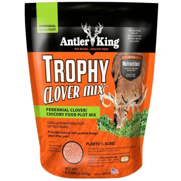 Antler King Trophy Clover Perennial Food Plot Mix, 3.5 lbs.