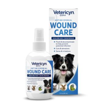 Vetericyn Plus®Antimicrobial All Animal Wound and Skin Care, 3oz