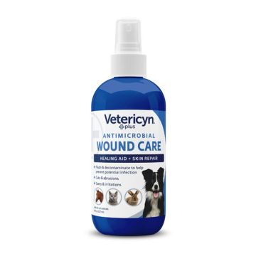 Vetericyn Plus®Antimicrobial All Animal Wound and Skin Care, 8oz