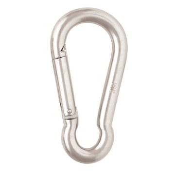 Weaver Leather Safety Spring Snap, Zinc Plated, 1/4"