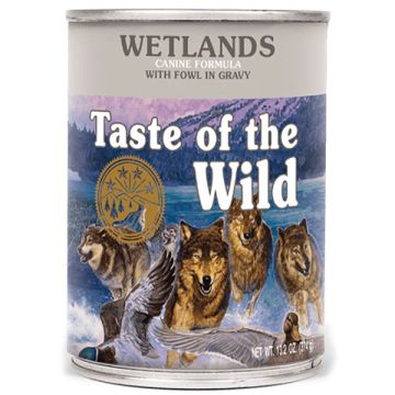 Taste of the Wild - Wetlands Canine Formula Grain Free Dog Food, 13.2 oz. Can