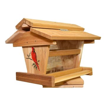 Winter Woodworks Cardinal Stencil Feeder