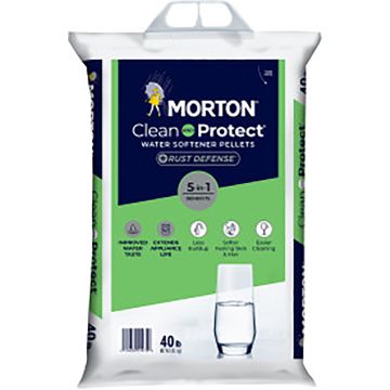 Morton Rust Remover Water Softener Salt Pellets 40 lb bag