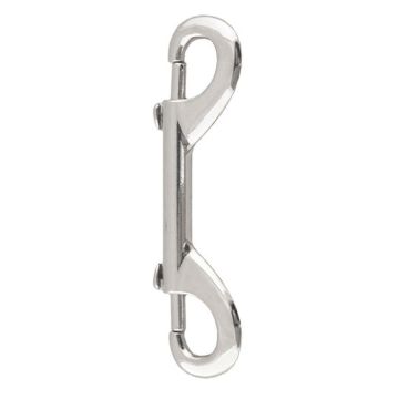 JACKS Double-End Snap Clip 4 3/4" Nickel