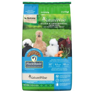Nutrena Naturewise Silkie & Ornamental Layer Feed, 30 lbs
