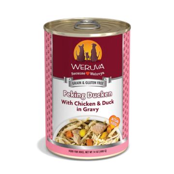 Weruva Classic "Perking Ducken" Grain-Free Chicken & Duck in Gravy Can 14oz