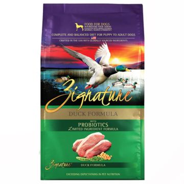 Zignature - Duck Formula Grain Free Dog Food
