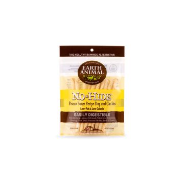 Earth Animal No-Hide Peanut Butter STIX, 10 Pack