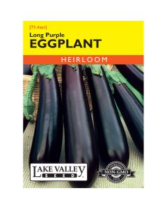 Solanum, Eggplant 'Long Purple' Heirloom