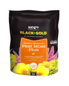 Black Gold® Natural & Organic Canadian Sphagnum Peat Moss Plus